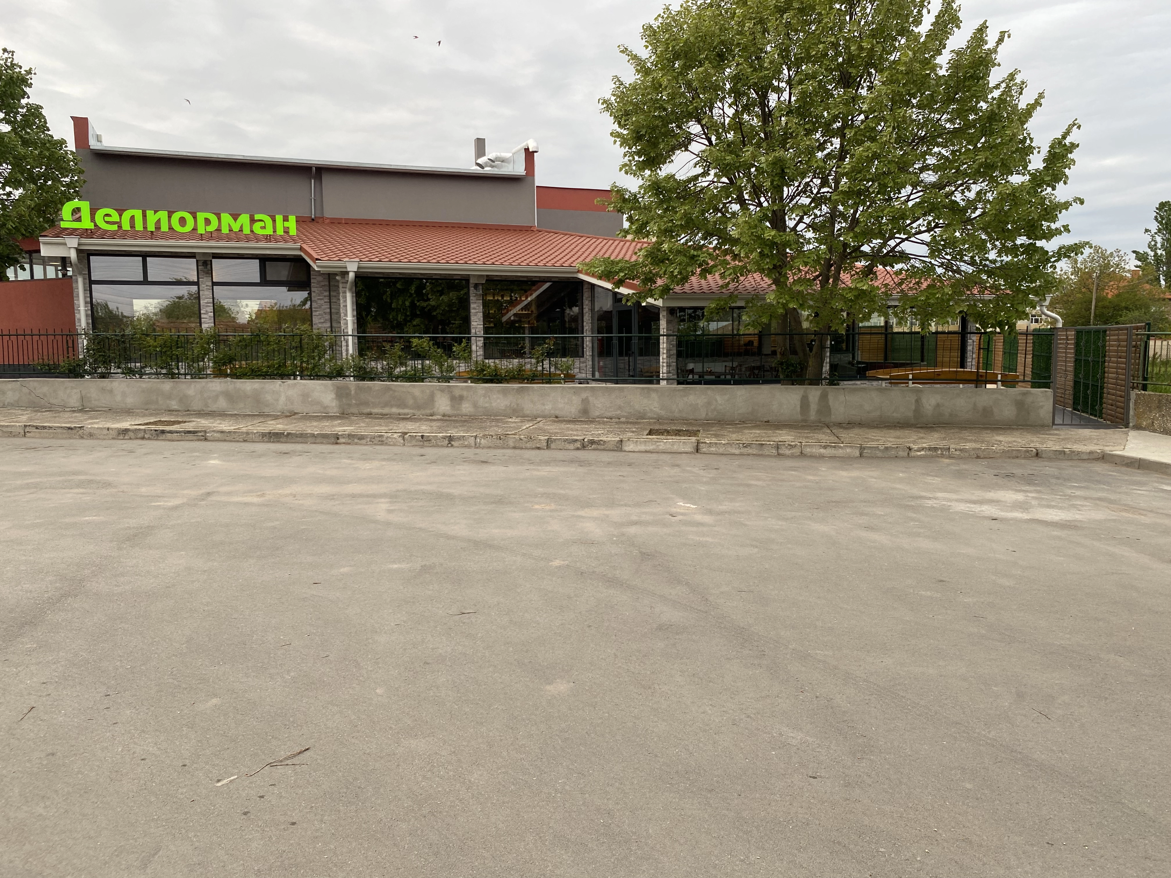 Външен вид на ресторант