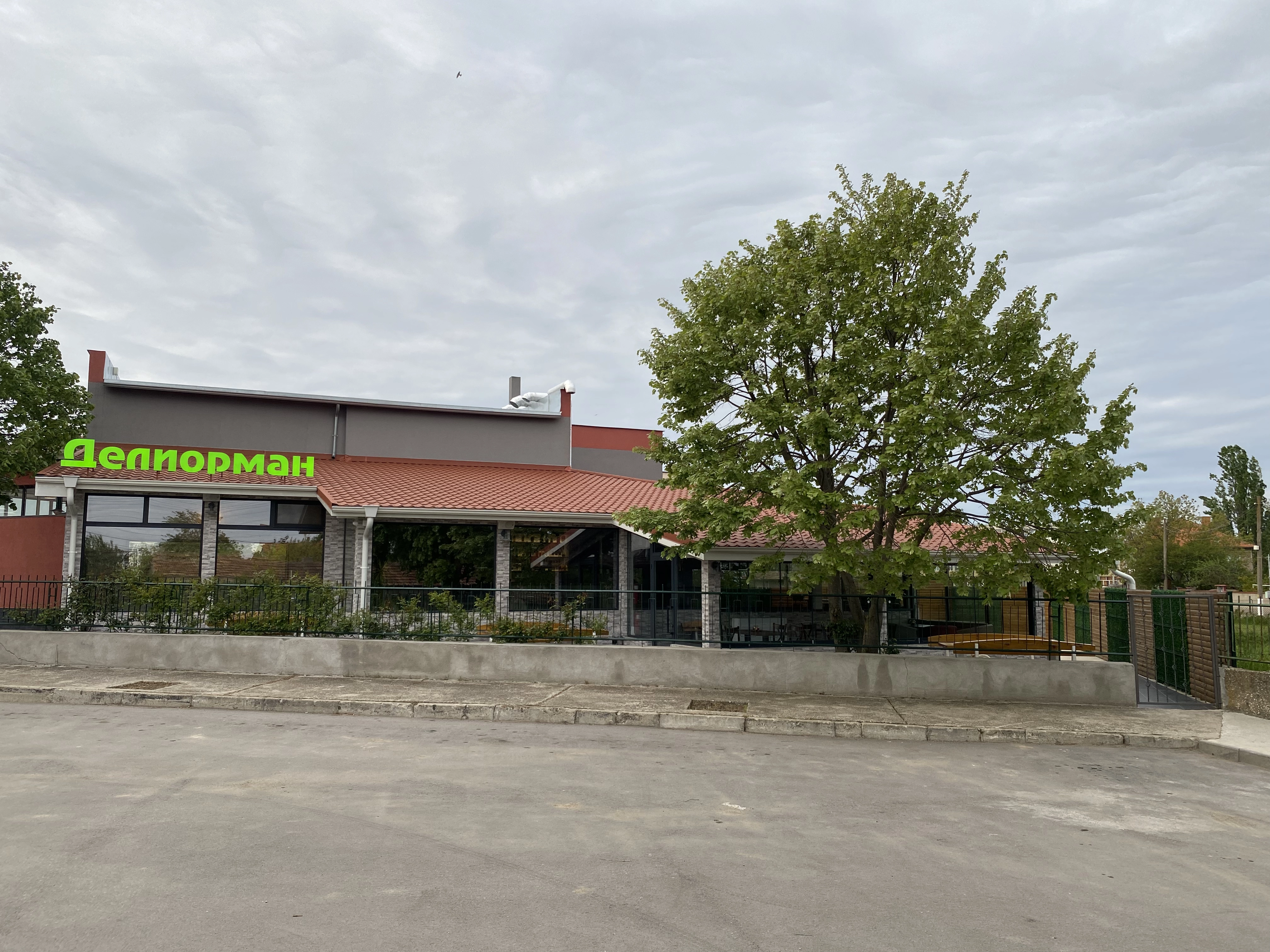 Външен вид на ресторант